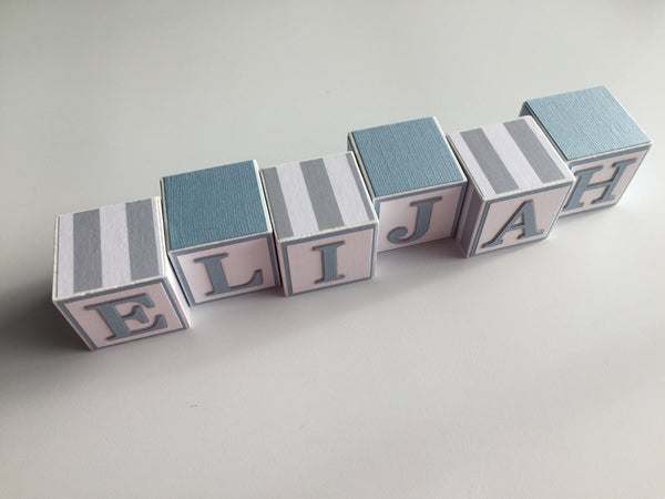 Baby Name Blocks