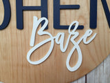 Nursery Name Sign for a Baby Boy