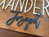 Baby Name Sign for Nursery