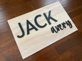 Baby Name Sign for Nursery