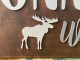 Wood Name Sign for Nursery