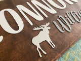 Wood Name Sign for Nursery