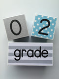 Baby Age Blocks - Monthly Baby Blocks